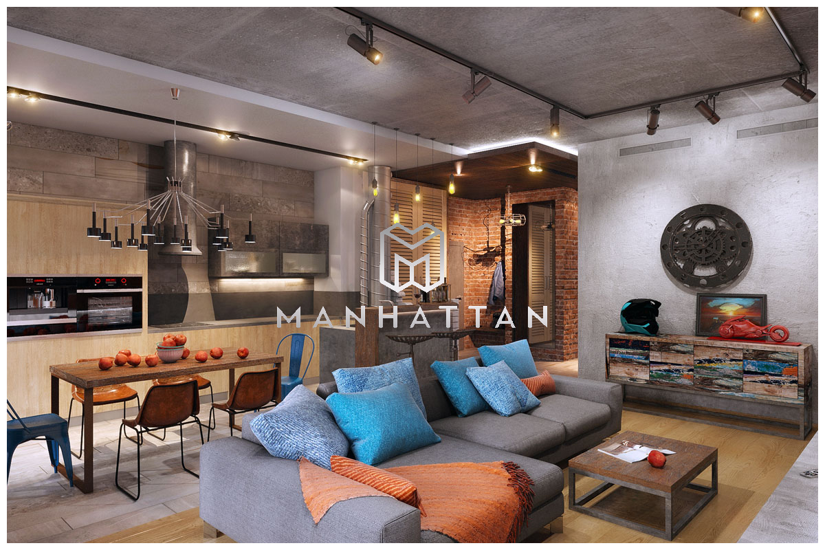 Стиль лофт в интерьере