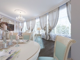 Дизайн 3-х комнатной квартиры 125 кв.м в классическом стиле