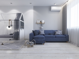 Дизайн 2-х комнатной квартиры в стиле минимализм