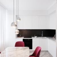 Дизайн 2-х комнатной квартиры 57 кв. м в современном стиле