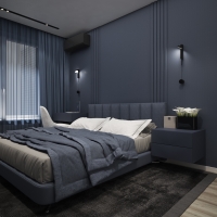 Дизайн 2-х комнатной квартиры 55 кв.м в стиле минимализм