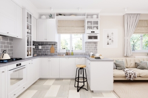 Дизайн 2-х комнатной квартиры в скандинавском стиле. ЖК Адмирал