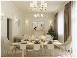 6-ти Комнатный таунхаус  в классическом стиле, общей площадью 190, 44  кв. м.